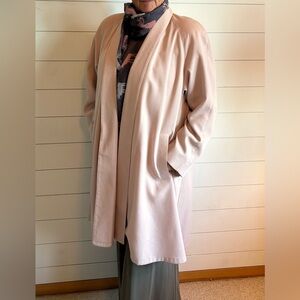 Vintage London Fog Blush Women's Dress Coat